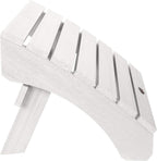 Highwood AD-OTL1-WHE Adirondack Folding Ottoman, Adult, White, 19W x 20D x 13H in.