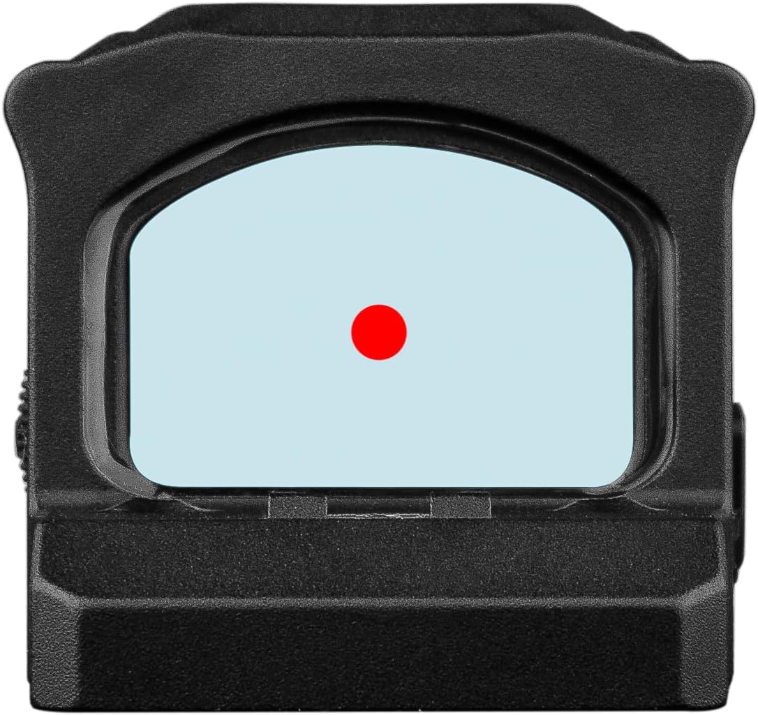 Cyelee Wolf EDG Drop-Proof Enclosed Red Dot Sight for RMR/507C Footprint - 3 MOA Reflex Sight with Motion Deactivated Standby(Similiar to Shake Awake)
