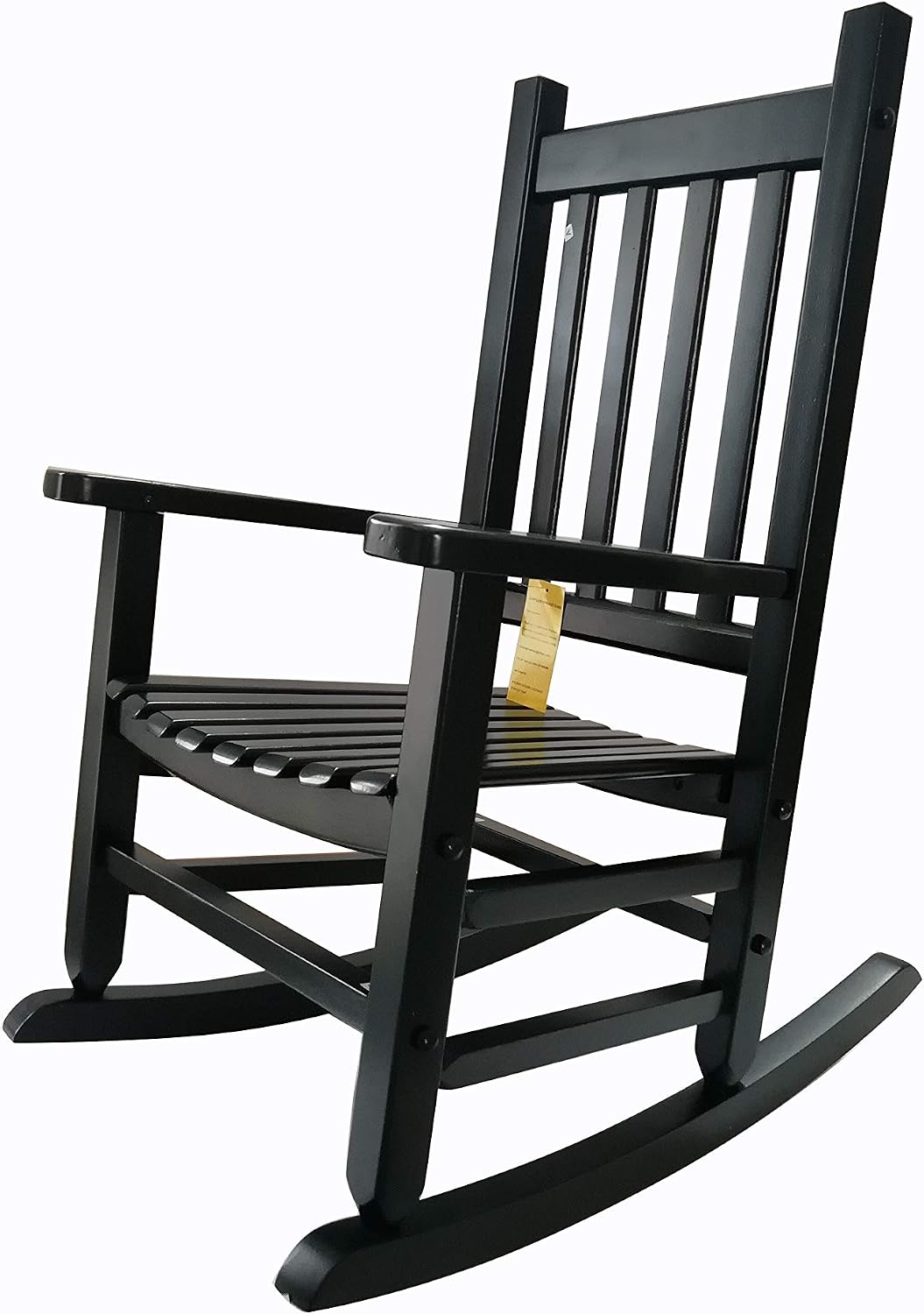 K086DG Durable Dark Green Child’s Wood Porch Rocker/Outdoor Rocking Chair - Indoor or Outdoor - Suitable for 4-8 Years Old