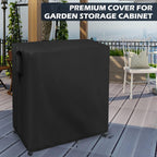 Potting Bench Cover, Waterproof Cover for Mederla Outdoor Storage Cabinet 32"x19"x36", Protective Cover for Garden Cabinet/Wood Workstation/Potting Table with Storage Cabinet