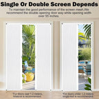 40x57 Retractable Aluminum Sliding Door – Soundproof, Waterproof Low Track Interior Folding Doors for Closet, Room Divider, Living Room, Bedroom, Kitchen, Office White (WxH) 47x76in/119.4x193cm