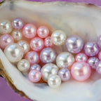 uxcell 800Pcs Faux Pearl for Crafting, 3-8mm No Hole ABS Round Pearls for Vase Fillers, Jewelry Making, Vase Filler, Cosmetic Boxes, DIY Parts, Table Scatter, Multicolor