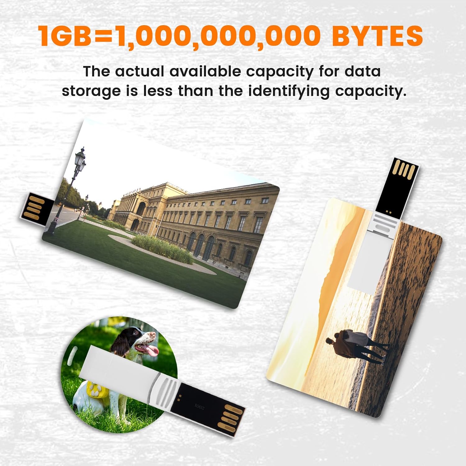 Custom Credit Card USB Flash Drives 200 Pack, Personalized Logo Text Bulk - as Corporate Gifts and Promotional Giveaways - Customizable 2GB