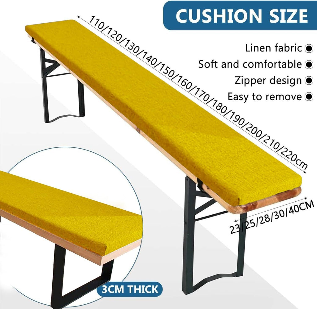 Custom Size Furniture Cushions 48/40/50/52 in - Sofa Seat Pad Windowsills Cushion with Non-Slip Bottom,Indoor Bay Window Seats(16,160x40x5cm/63x16x2in)