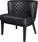 Boss Office Products Black Boss Office Ava Quilted Guest, Accent Or Dining Chair, 29" d x 25.5" w x 28" h (B529QBK-BK)