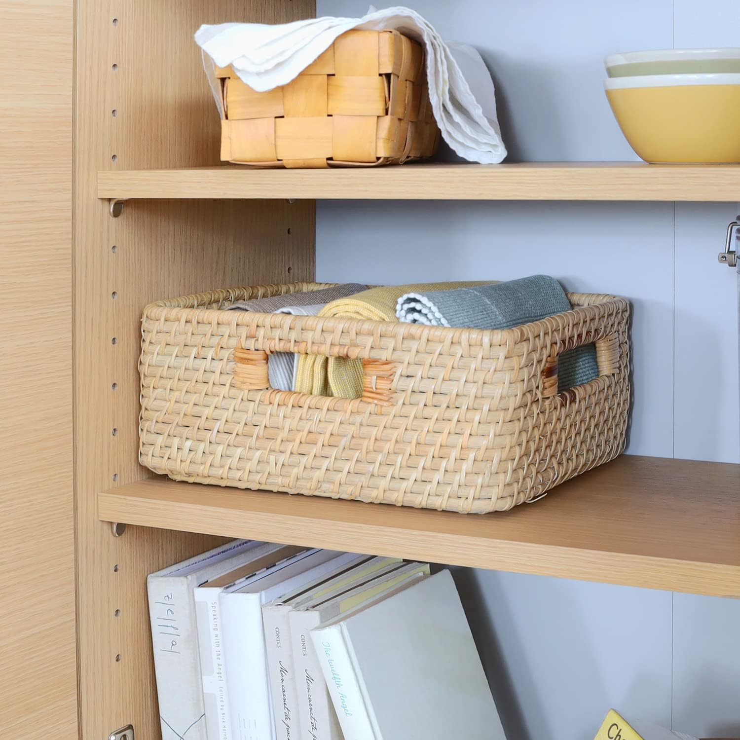 白井産業(Shirai) Pythasier Under Counter Storage, 幅75cm, Natural Brown