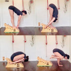 Yogikuti Simhasana Box - Yoga Heart Bench, Face & Neck Relief for Stress Reduction and Relaxation, Perfect for Restorative and Yin Yoga Practice