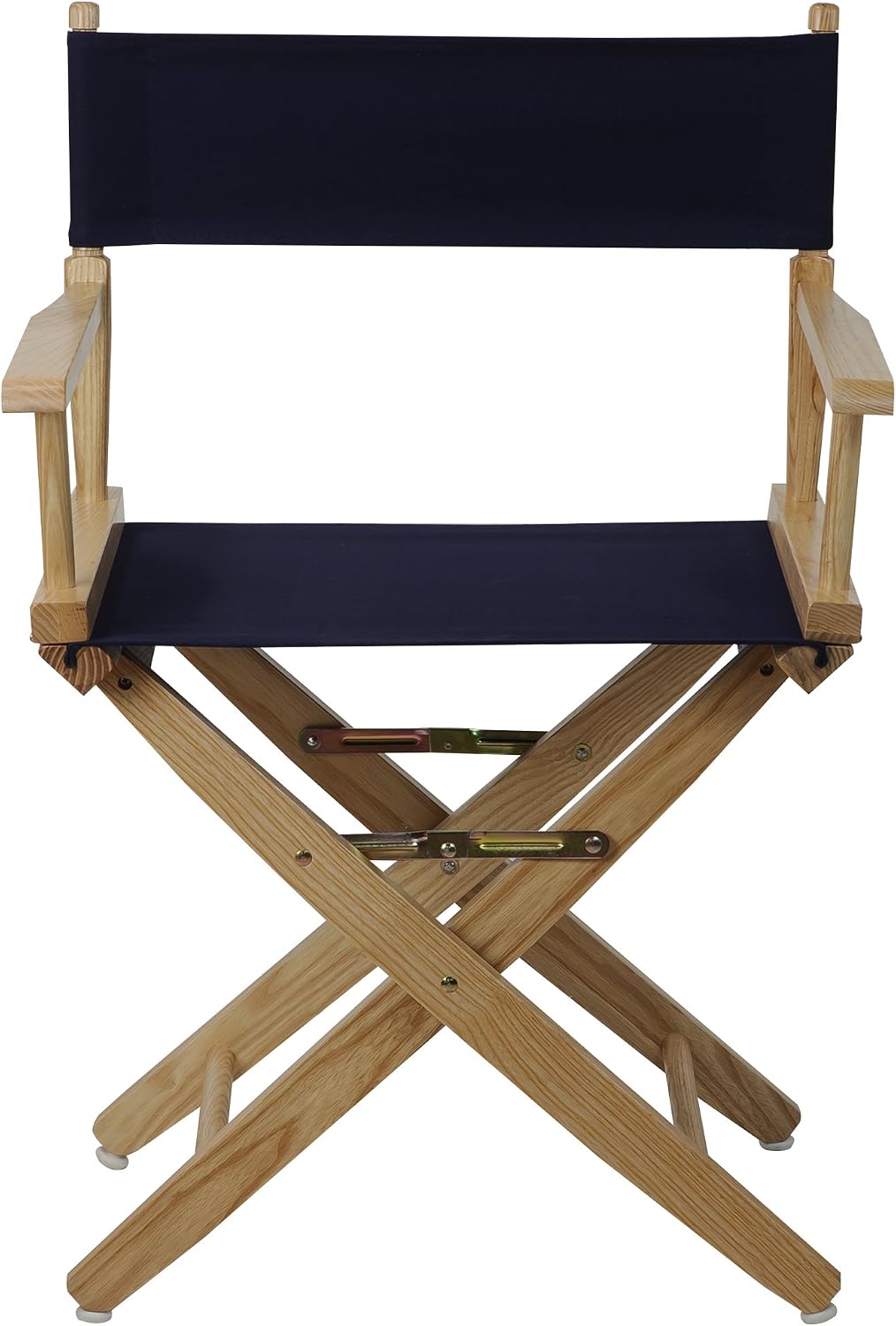 American Trails Extra-Wide Premium 18" Director's Chair Natural Frame with Navy Canvas