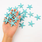 Framendino, 30 Pack Cute Seashells Starfish Decor Small Finger Resin Ornaments for Wedding Beach Theme Party DIY Crafts Home Fish Tank Decoration