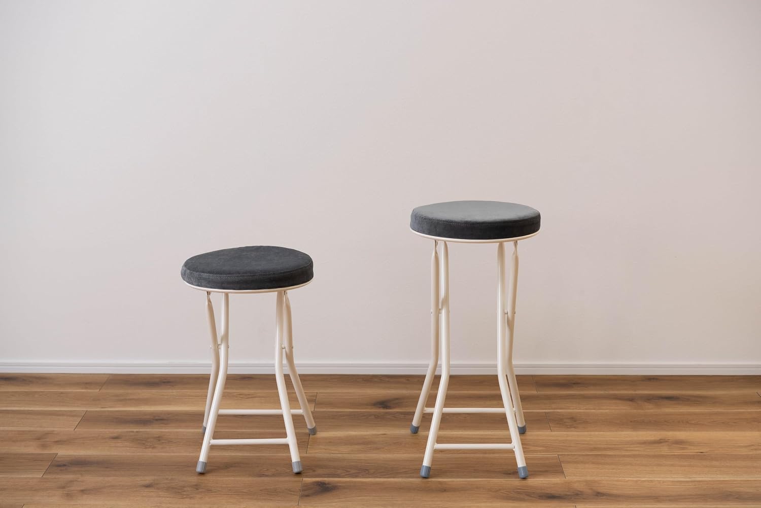 Azumaya-kk PC-34DGY Folding High Stool