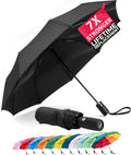 Mr. Pen- Windproof Travel Umbrella, Small Water-Resistant Automatic Folding Umbrella for Rain and Sun, Light, Compact and Portable for Women & Men, Fits Car & Backpack