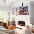 PERLESMITH Ceiling TV Mount for 26-65 inch Flat Screen Displays, Max VESA 400x400mm, Hanging Adjustable Ceiling TV Bracket Fits Most LCD LED OLED 4K TVs, Pole Ceiling Mount Holds up to 110lbs, PSCM2