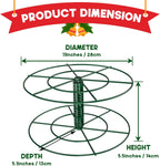 Christmas Light Storage Reels - 3 Metal Spools & Durable Oxford Bag for Holiday Cord Wire Organization