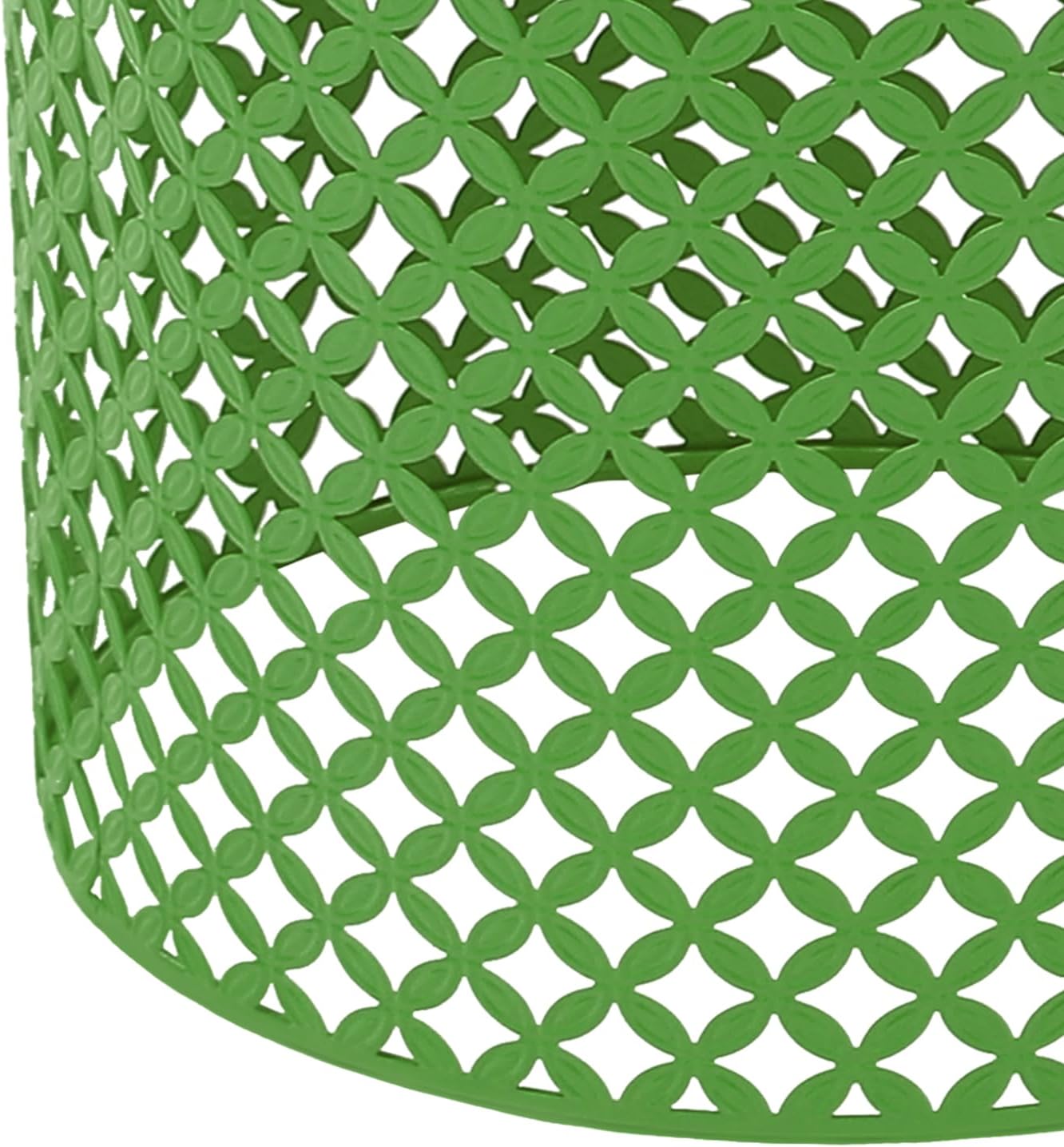 Xuthusman 2 Pack Outdoor Side Table,Metal Frame Accent Table Modern End Table Set Nesting Side Tables for Patio Balcony Garden Living Room Bedroom Indoor Outdoor Use（Green）