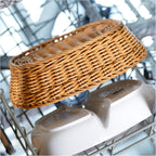 Westmark Saleen Multi-Purpose Basket, Suitable for Hotel and Catering, Round, Diameter Approx. 23 cm, Height: Approx. 9 cm, Synthetic Fibre, Edition, Light Beige, 02051930101