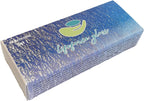 The Mermaid's Message I, Frosted Sea Glass Stones, Six Inspiring Words in Beach Colors, by Lifeforce Glass.