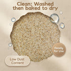 HappyFiller Natural Play Sand Coarse Silica Sand Vase Filler Unity Sand for Crafts,Wedding Ceremony,Sandbox,Home Decoration,2 LB