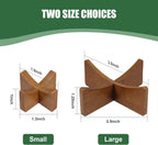 Ball Stand for Display, Basketball Stand, Football Display Stand, Ball Storage Wood Holder for Basketball, Football, Soccer, Rugby, Baseball & Softball