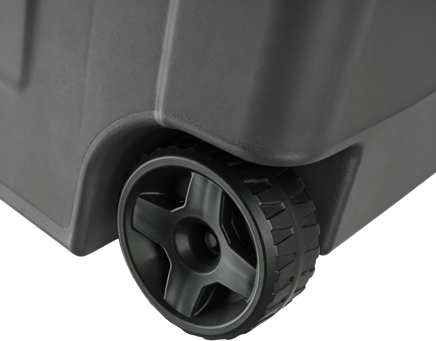 40 Gallon Storage Bins with Wheels and Handle, Heavy-Duty Plastic Storage Containers with Lids, Large Stackable Storage Box, Industrial Tote for Bedroom, Garage, Warehouse, Dorm Room, Gray