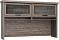 Sauder Aspen Post Hutch in, Pebble Pine Finish