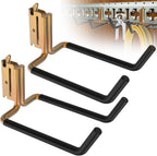 E Track Hooks Heavy Duty E Track J Hooks E-Type Track X Track Steel Hanger, Spring Fitting E Track Accessories for Enclosed Trailer (6in（02PCS）)