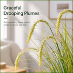 3FT Artificial Reed Grass Artificial Tall Grass Plants Outdoor Indoor ,Fake Plants & Flowers in Pot-Housewarming gifts For Living Room Office Bedroom Decor