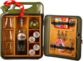 Jerry can Mini Bar Free Engravement V1, Three Whisky Glasses, Flask! Mini Bar 20L Birthday Gift from UE.