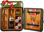 Jerry can Mini Bar Free Engravement V1, Three Whisky Glasses, Flask! Mini Bar 20L Birthday Gift from UE.