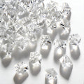 160 Pcs Fake Ice Cubes for Vase Filler, Fake Diamonds 22 * 18mm Acrylic Rocks for Vases, Plastic Gems, Artificial Crushed Ice Props for Sensory Bin Filler, Table Confetti, Faux Centerpieces