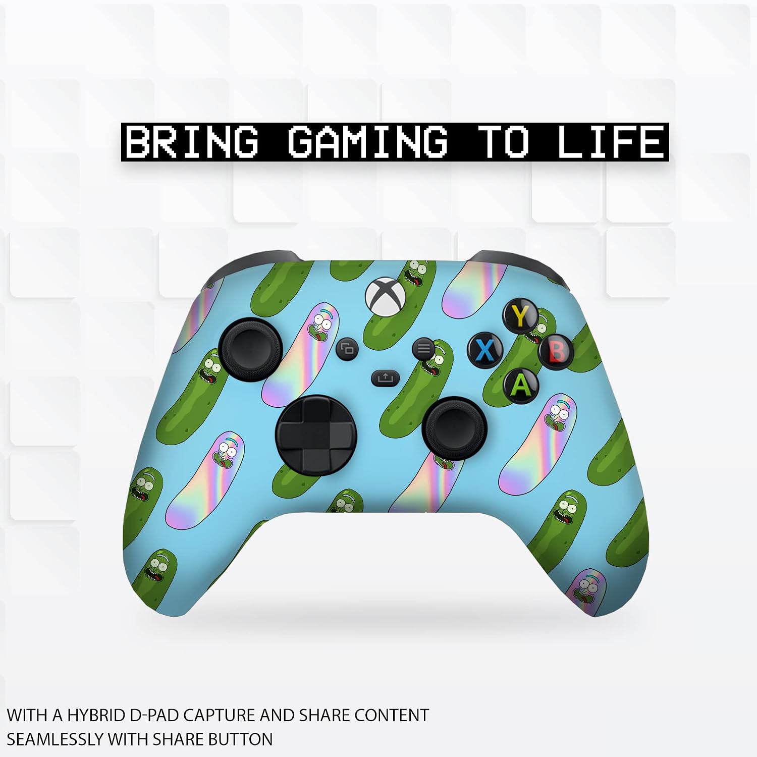 BABY CUDDLE BOX Customised Wireless Controller for Xbox by BCB. Original Xbox Controller Compatible with Xbox One/Series X & S Console. Customized with Water Transfer Printing (Not a Skin)