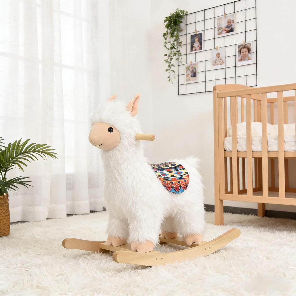 Llama Style Rocker Soft,Kids Rocking Toy