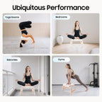Headstand Bench ,Yoga Headstand Bench for Beginners,Feet Up Trainer Headstand Stool,Comfort Sponge Pad Yoga Headstand Chair,Sturdy Handmade Structure for Yoga Room Bedroom Office, 440lb Capacity ﻿