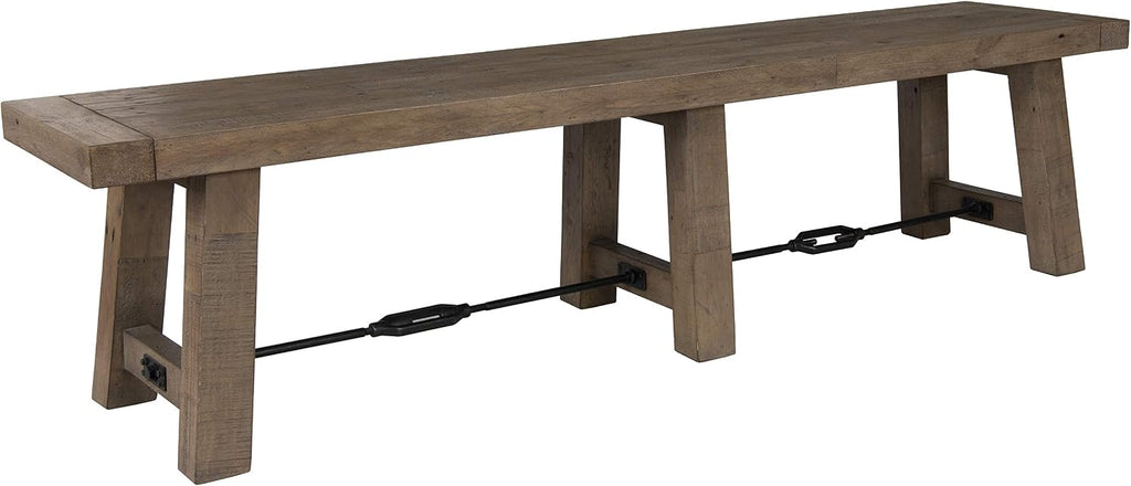 Kosas Home Dining Bench, Desert Gray