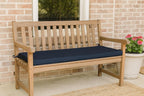 39" x 17" x 2" Sunbrella Bench Cushion (Sunbrella Elements Cast Mist)