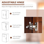 63" Kitchen Pantry, Freestanding Storage Cabinet with 5-Tier Shelving and 2 Adjustable Shelves, 2-Door, Brown, Easy to Maintain, for Dining Room