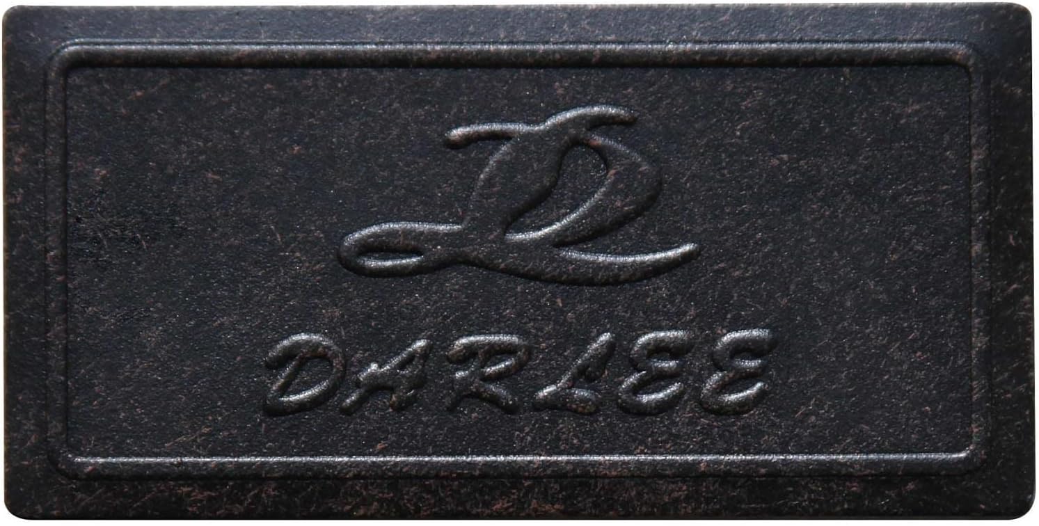 Darlee Santa Barbara Cast Aluminum Patio Ottoman - Antique Bronze