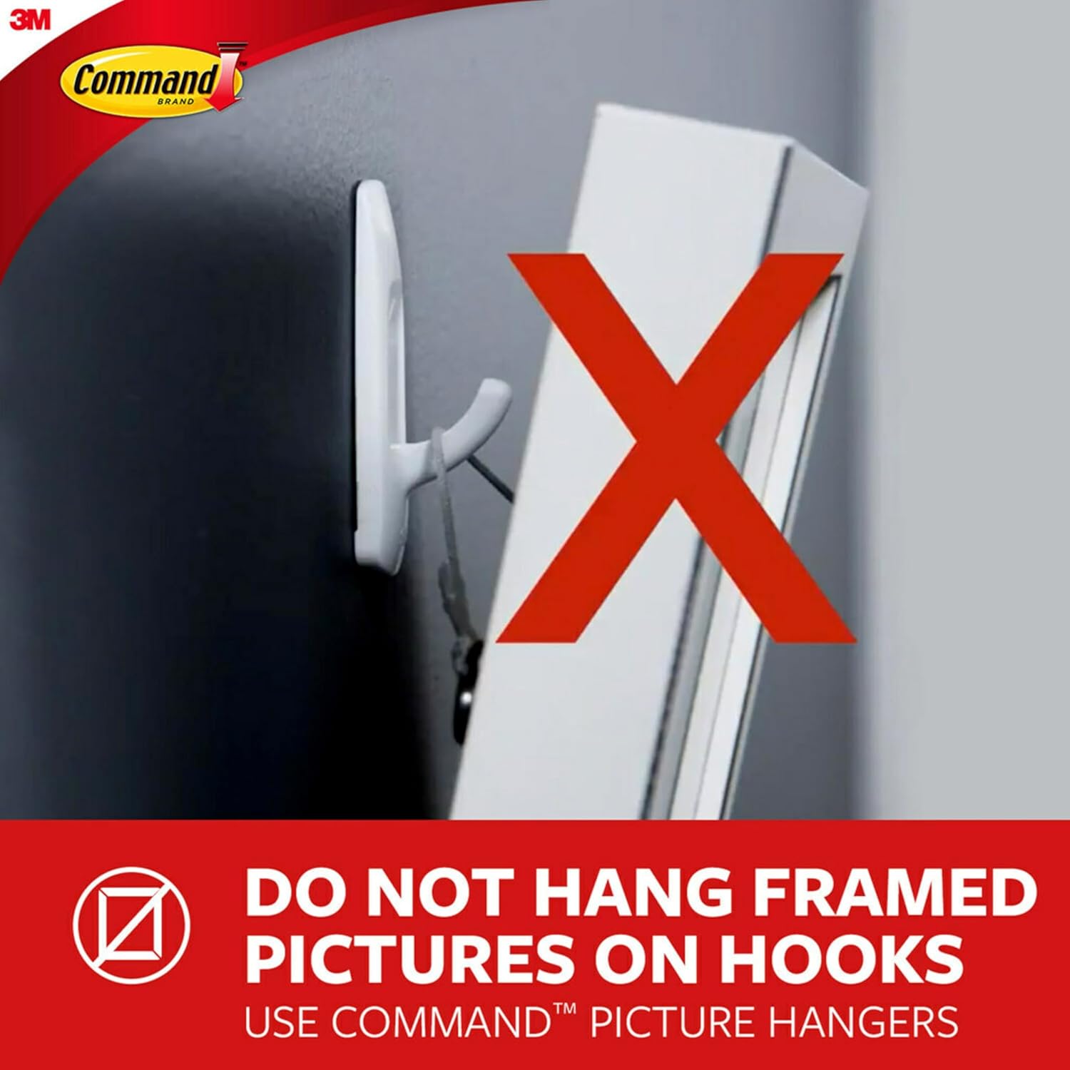 Command Decorating Clips, 40 Clips and 48 Strips, Damage-Free Hanging Light Clips with Adhesive Strips, No Tools Small Wall Clip for Hanging Lights and Cables (Pack of 2)