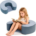 MABOZOO Children Activity Seat Cushion, Soft Foam Floor Seat for Play, Reading and Sensory Development, Plush Cushioned Play Seat for Kids