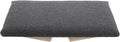 Foldable Wooden Stool Meditation Bench Deep Gray Ergonomic Kneeler Chair for Yoga Prayer and Mindfulness Sitting