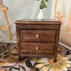 Bed Side Table Modern Mid-Century for Nightstand for Bedroom Or End Table Living Room,(F)
