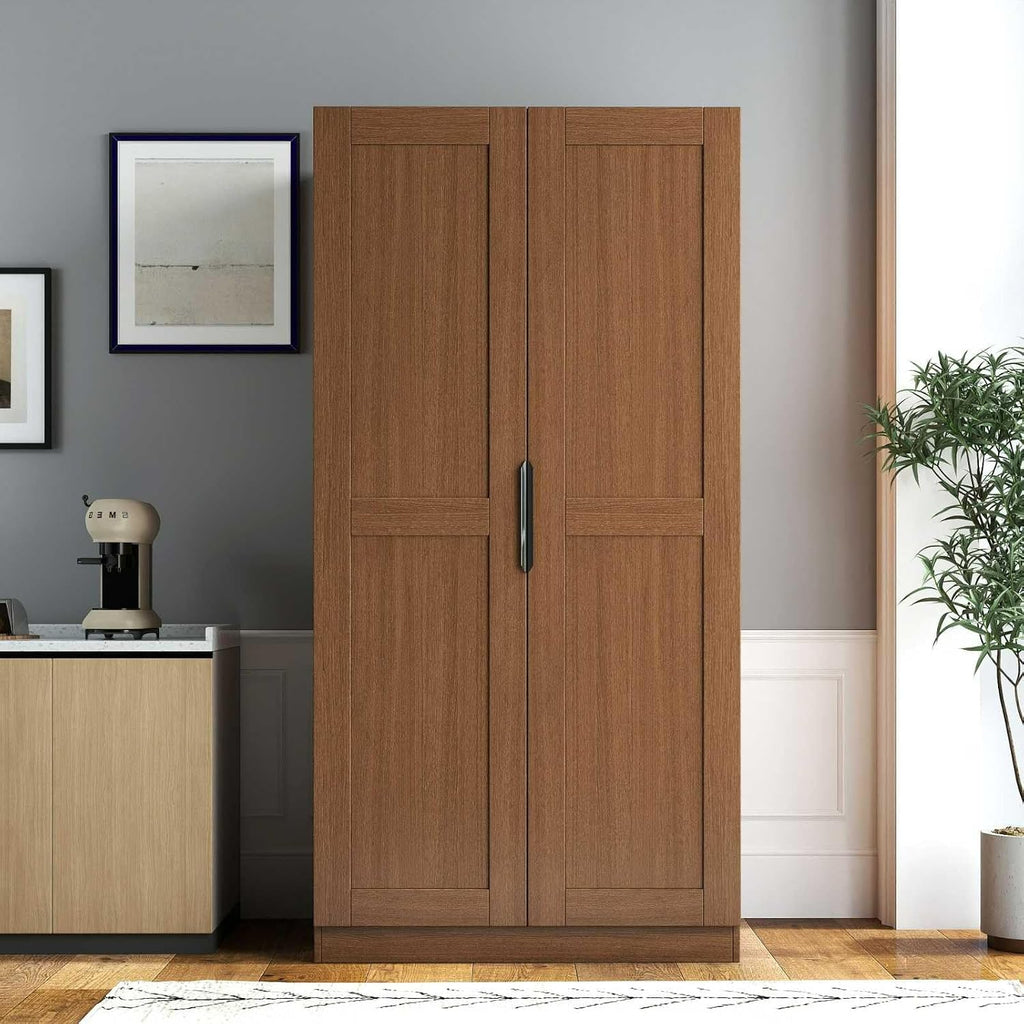 Kitchen Pantry Cabinet 62.99" Tall, Freestanding Storage Cupboard with Shelves for Kitchen, Dining Room, Living Room, Large Sideboard Buffet