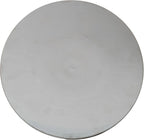Bloomingville Aluminum and Reclaimed Wood Accent Table, Chrome