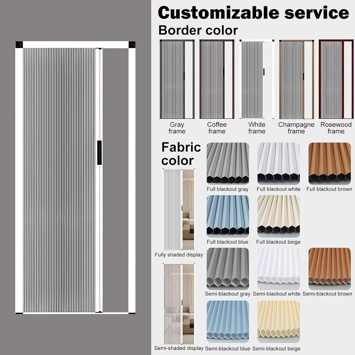 40x57 Retractable Aluminum Sliding Door – Soundproof, Waterproof Low Track Interior Folding Doors for Closet, Room Divider, Living Room, Bedroom, Kitchen, Office White (WxH) 47x76in/119.4x193cm