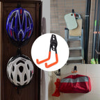 Heavy Duty Garage Storage Hooks, 2 Pack Utility Steel Garage Tool Organizer Wall Mount for Hanging Power and Garden Tools Ladders Hoses Bikes Ropes & Bulk Items