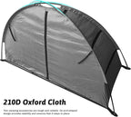 Shoe Tent for Camping Foldable Camping Organizer 9 Compartment Tent Organizer with Storage Bag Arched Zipper Closure Storage Accessories