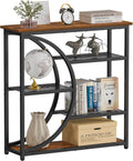Snughome Entryway Table, Narrow Console Table, Industrial Sofa Table with 5 Tier Storage Shelves, Entrance Table for Hallway, Behind The Couch, Living Room, Foyer