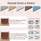 Sliding Cabinet Doors for Shelves, 20" 24" 30" 32" 36" 40" - Folding & Shielding, Ideal for Commercial & Residential Use, Under Counter STO Solut