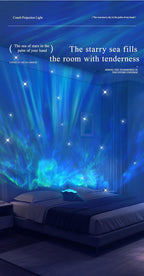 Conch Ocean Wave Light Projector, 14 Colors Changing Dynamic Ripple Light Dimmable Mood Lighting with Memory Function, 5 White Noise, Decor Lamp for Bedroom Bathroom Playroom Cool Gifts