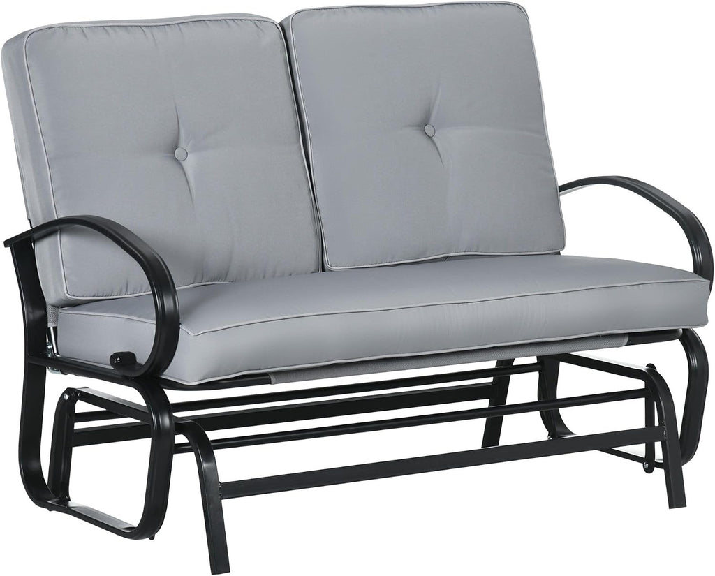 2-Seat Outdoor Glider Bench -