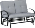 2-Seat Outdoor Glider Bench -